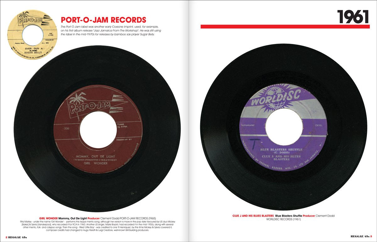 Reggae 45 Soundsystem: Label Art Of Reggae Singles (Book)