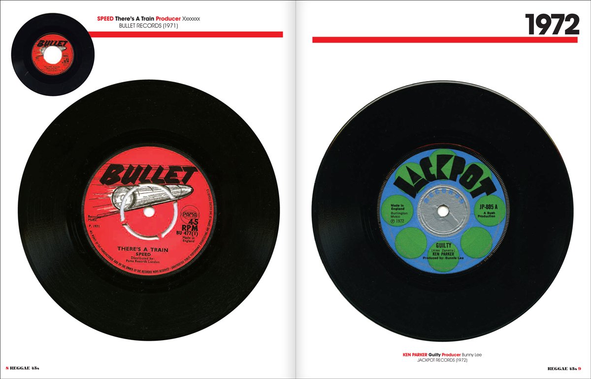 Reggae 45 Soundsystem: Label Art Of Reggae Singles (Book)