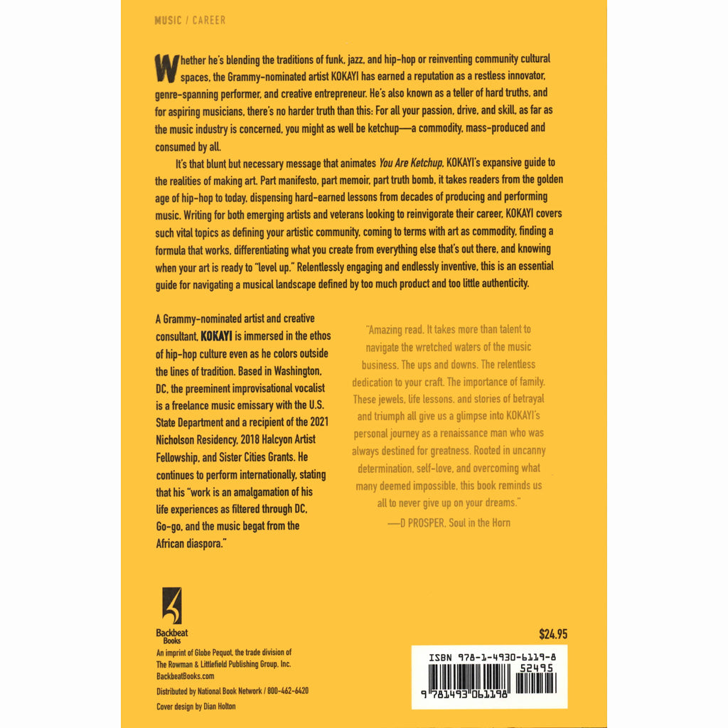 Y.A.K. (You Are Ketchup And Other Fly Music Tales) (Book)