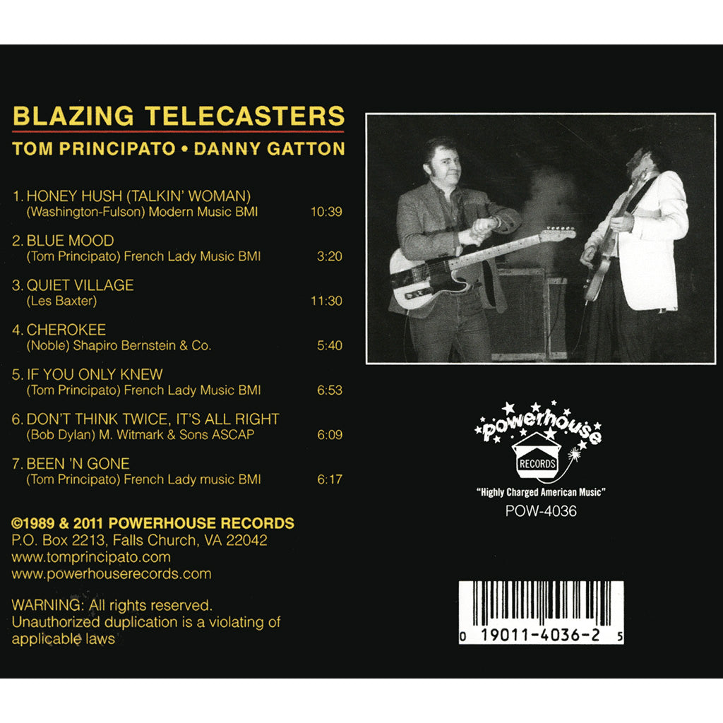 Blazing Telecasters (CD)