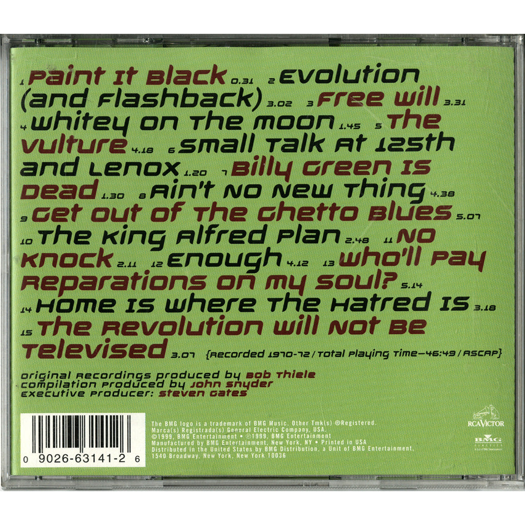Evolution (And Flashback) The Very Best of Gil Scott-Heron (CD)
