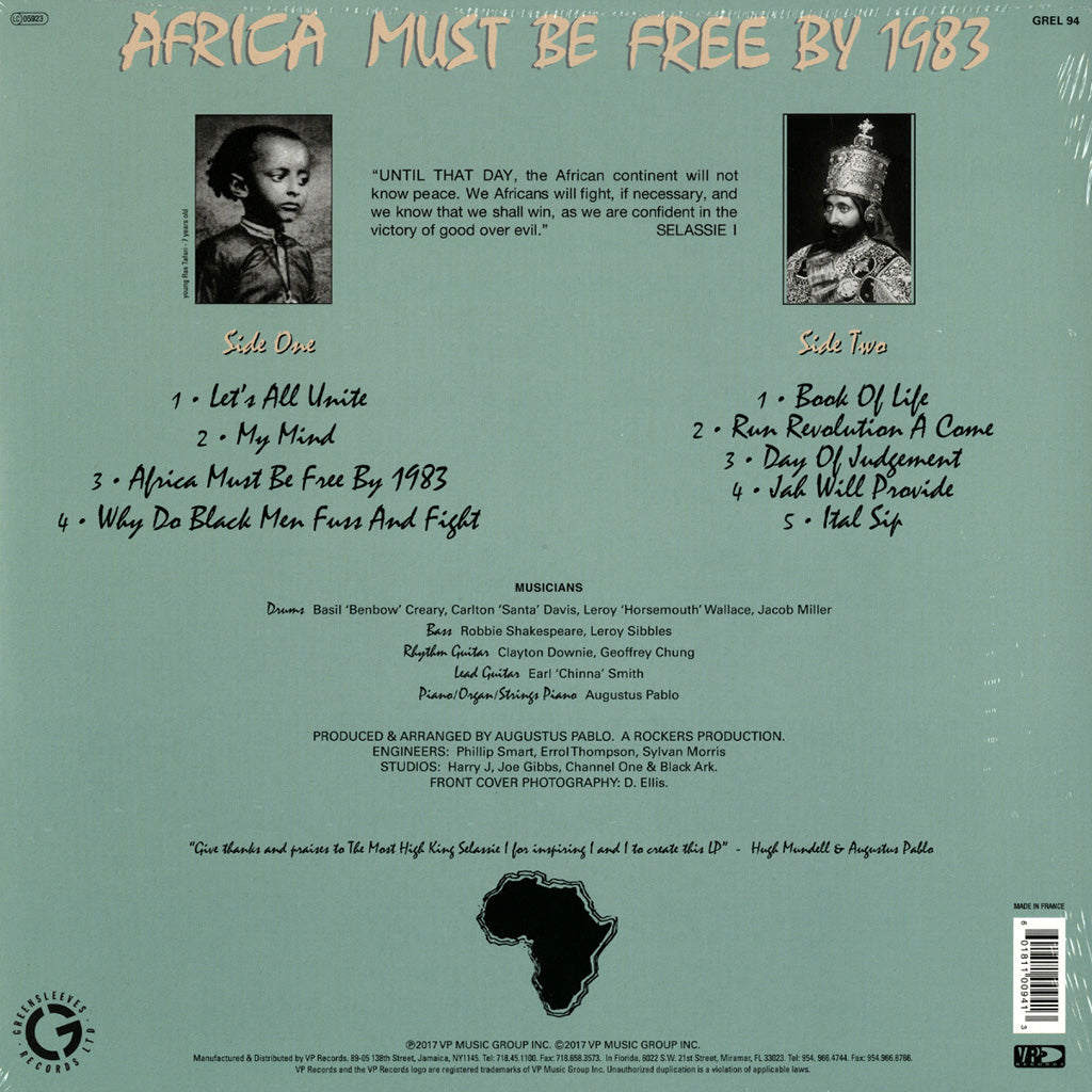 Africa Must Be Free By 1983 (LP)