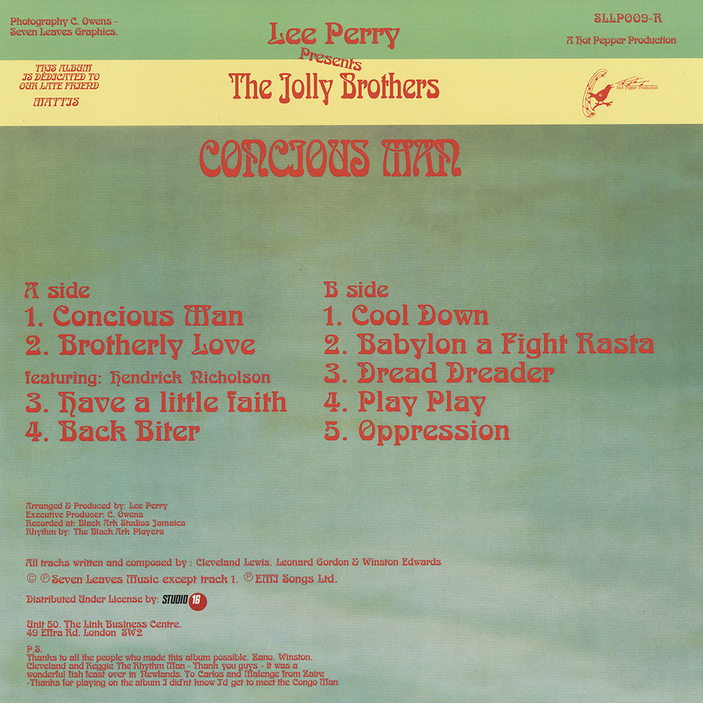 Conscious Man (LP)