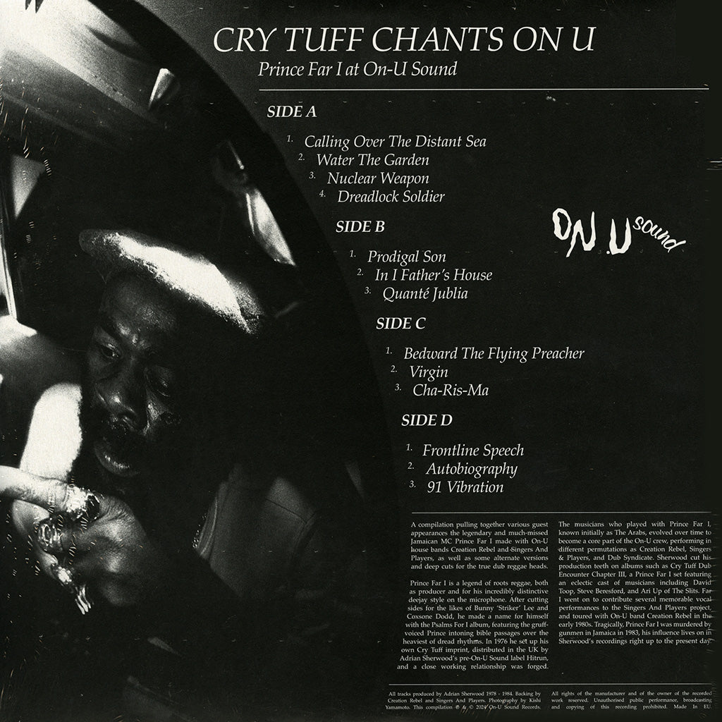 Cry Tuff Chants On U (2LP)