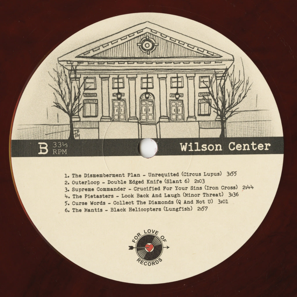 Yesterday + Today: DC Does Dischord (2LP - Red/Blue Color Vinyl)