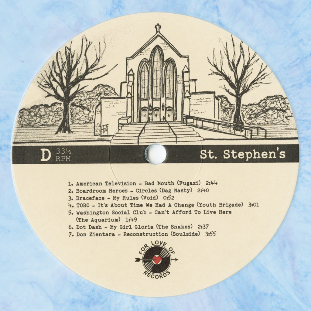 Yesterday + Today: DC Does Dischord (2LP - Red/Blue Color Vinyl)