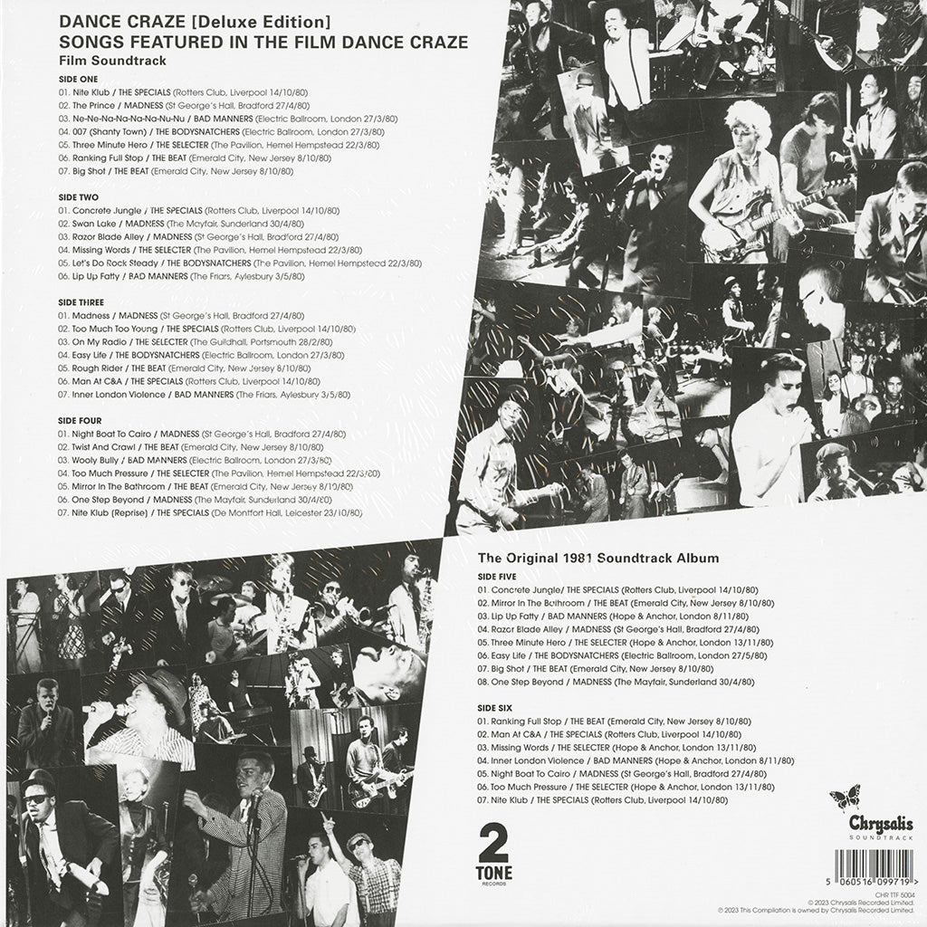 Dance Craze: The Best Of British Ska Live! (Deluxe Edition 3LP)