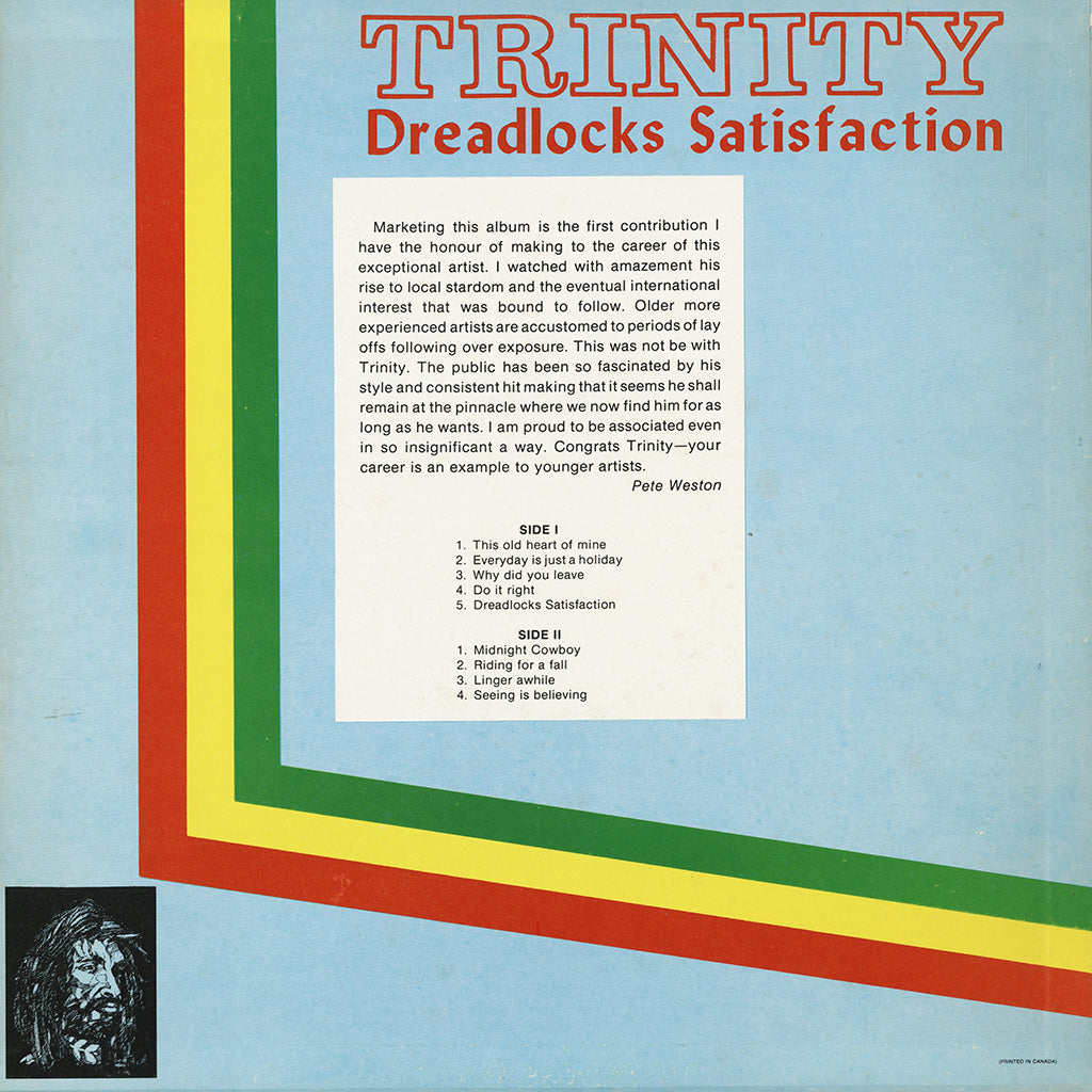 Dreadlocks Satisfaction (Original LP)