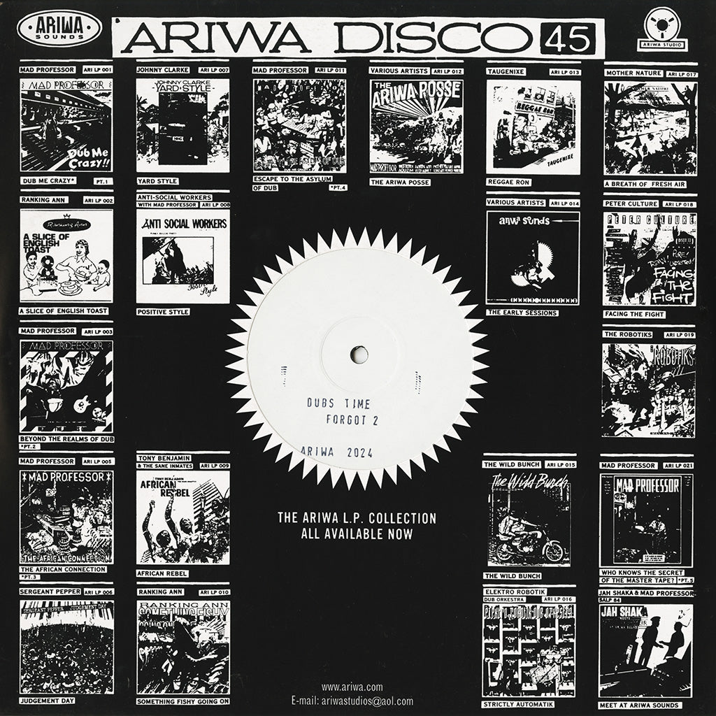 Dubs Time Forgot 2 (LP)