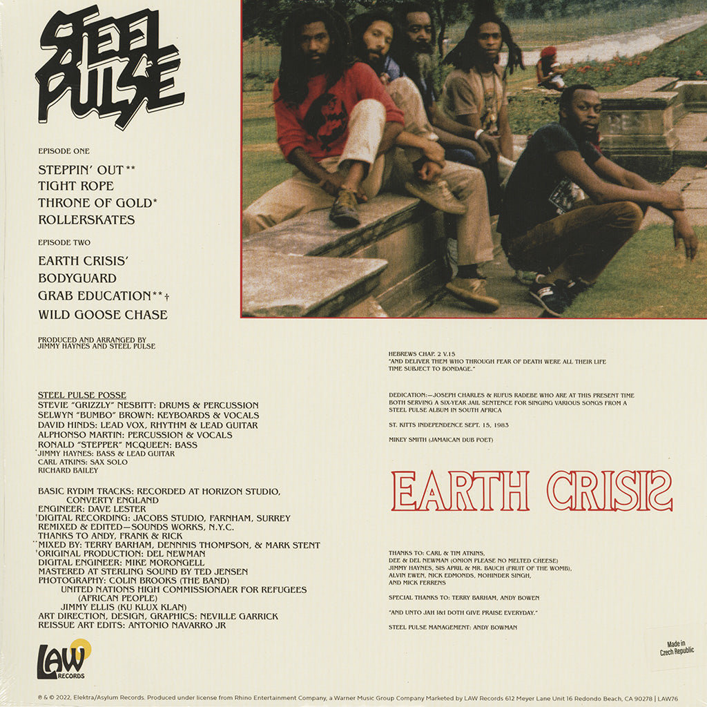 Earth Crisis (Color Vinyl LP)