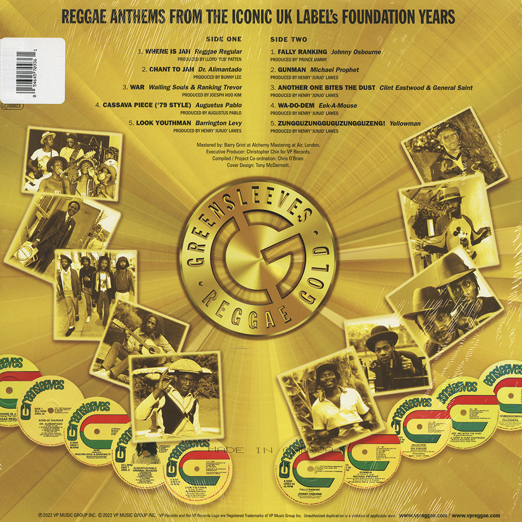 Greensleeves Reggae Gold (LP)