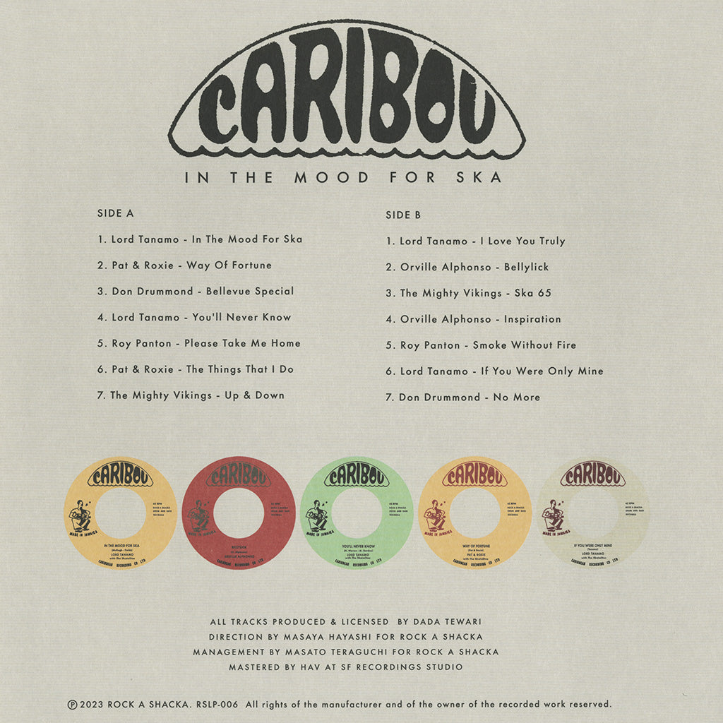 In The Mood For Ska: Caribou Selection (LP)