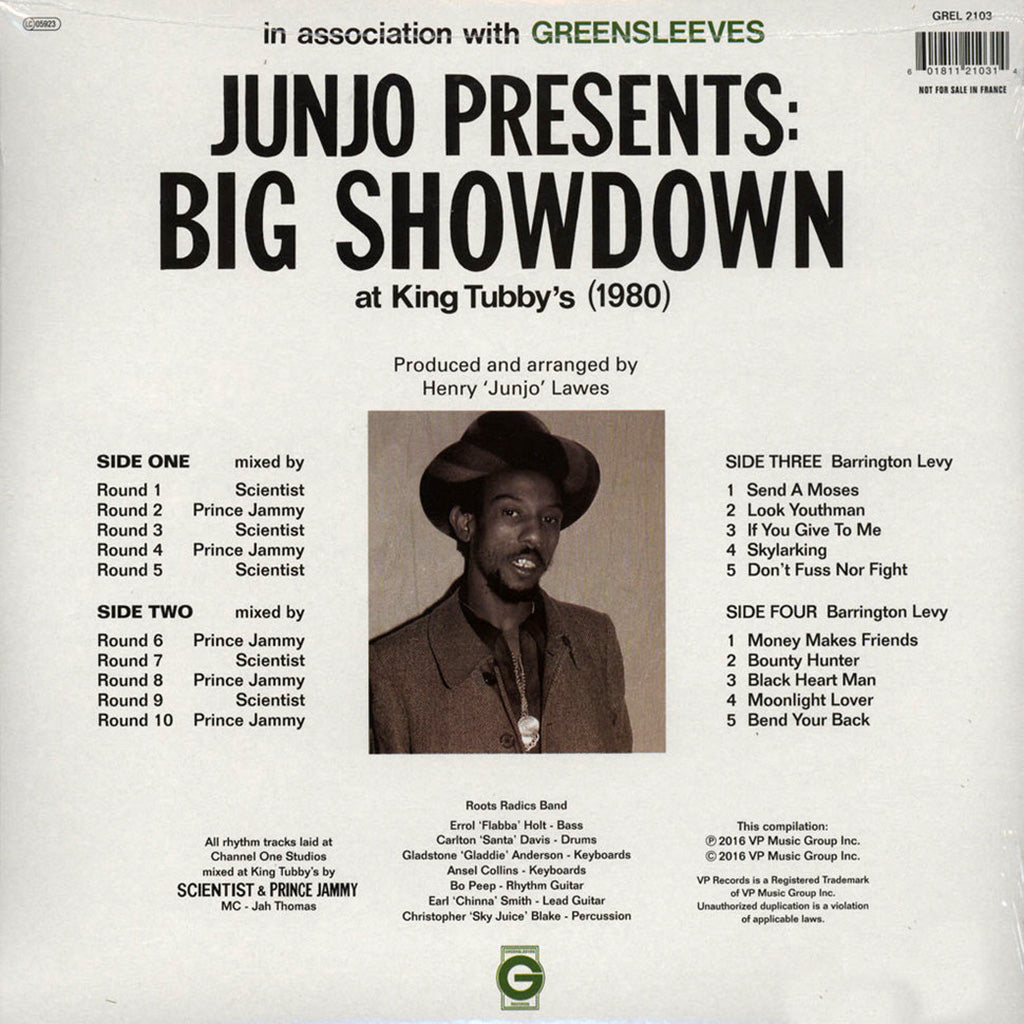 Scientist V Prince Jammy Big Showdown (Expanded 2LP Edition)