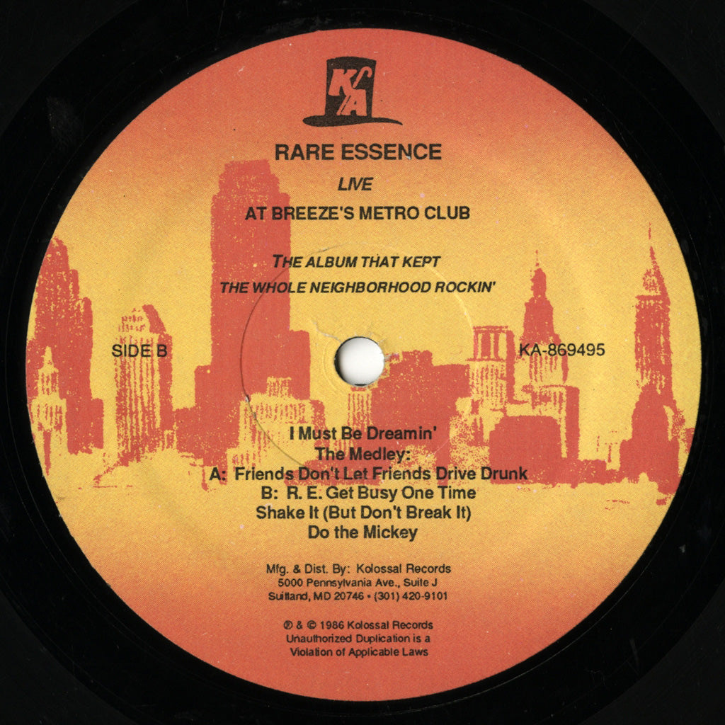 Live At Breeze's Metro Club (Original LP)