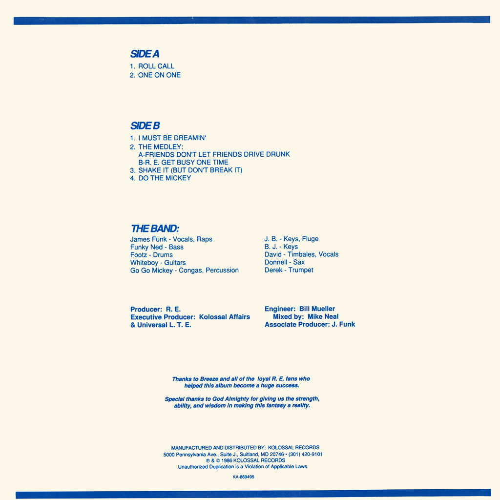 Live At Breeze's Metro Club (Original LP)