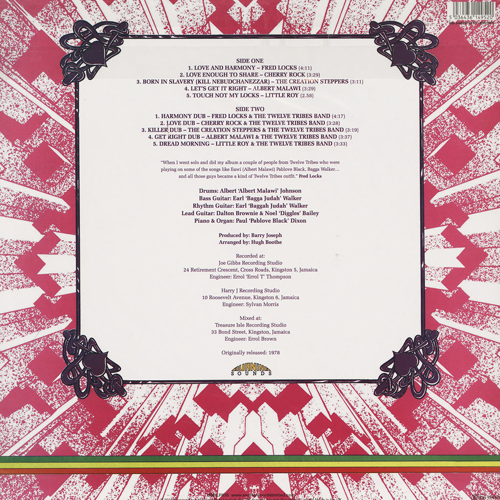 Love & Harmony (With The Creators) (180g LP)