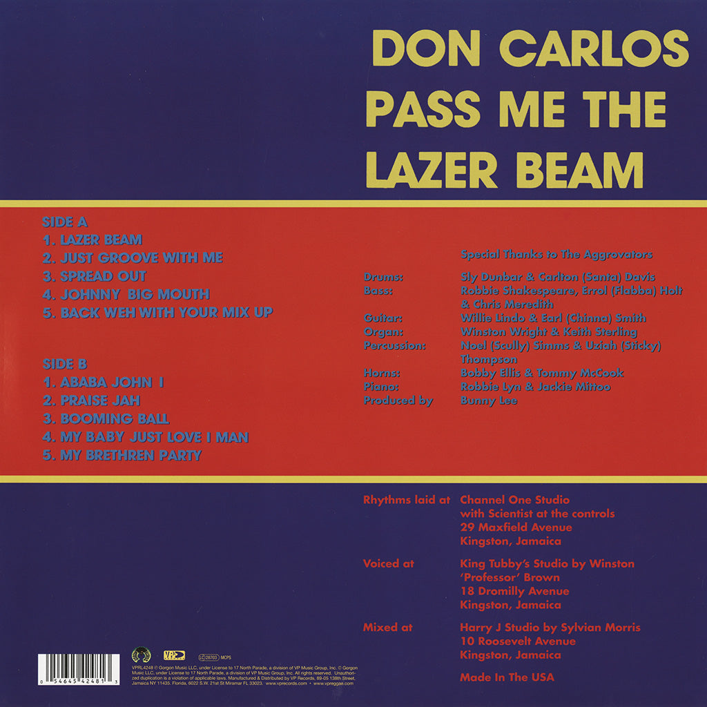 Pass Me The Lazer Beam (LP)