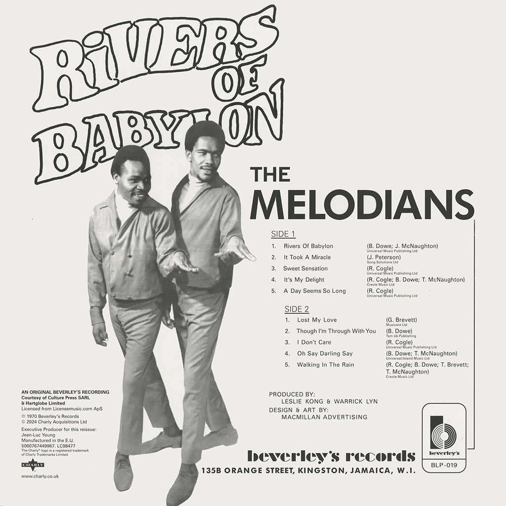 Rivers Of Babylon (LP)