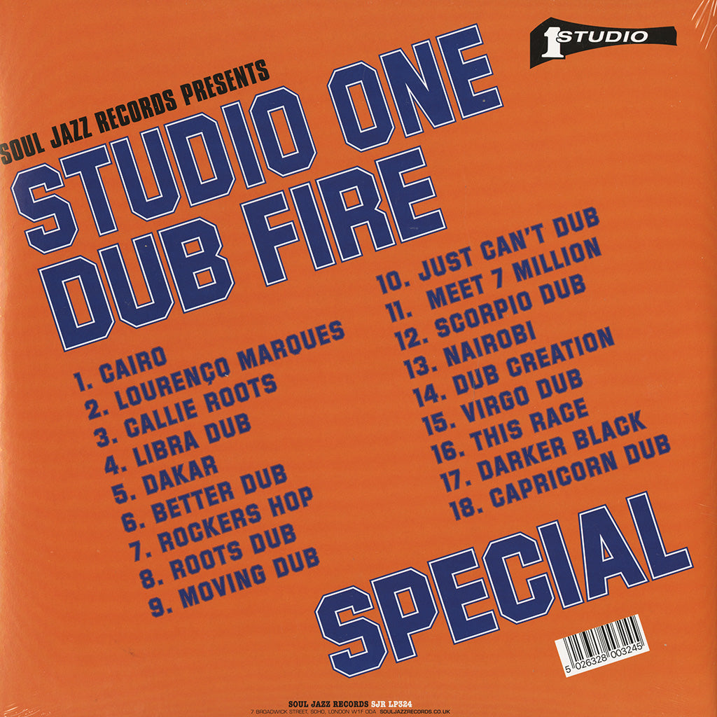 Studio One Dub Fire Special (2LP)
