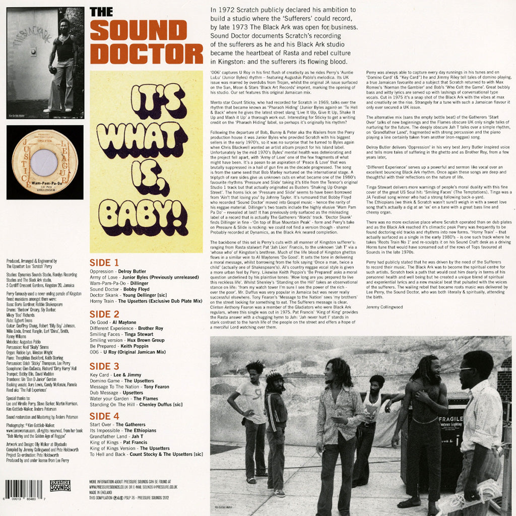 The Sound Doctor (Black Ark Singles & Dub Plates, 1972-1978) (2LP)