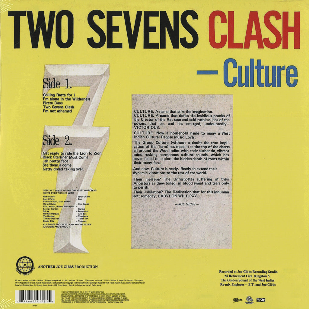 Two Sevens Clash (LP)