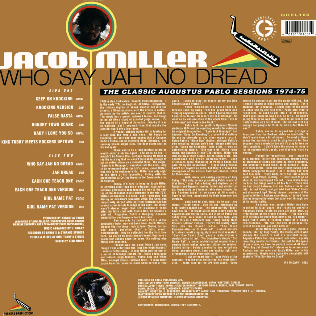 Who Say Jah No Dread (LP)