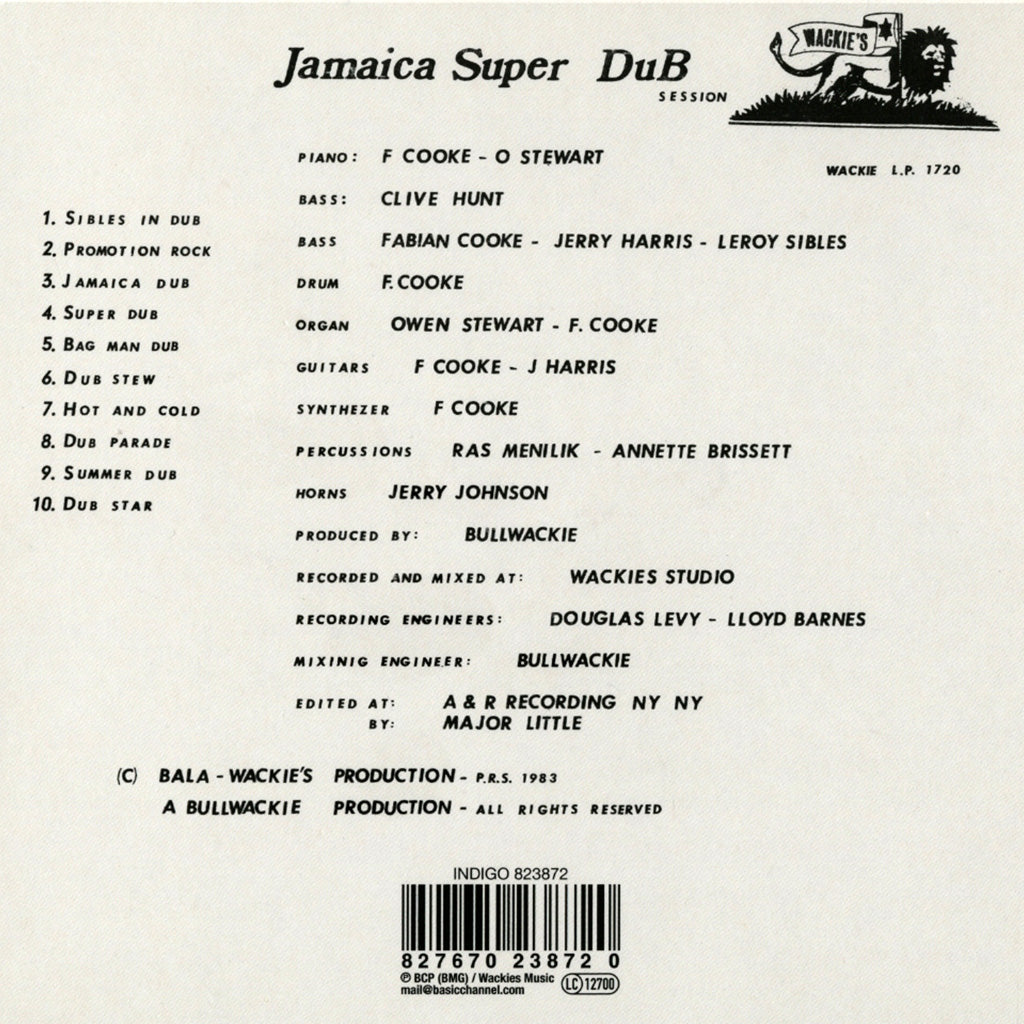 Jamaica Super Dub Session (CD)