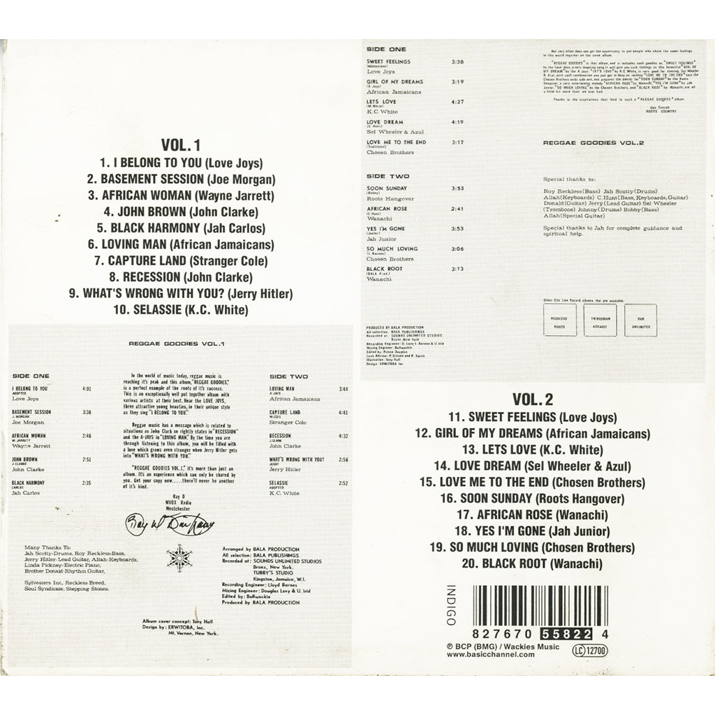 Reggae Goodies 1 & 2 (CD)