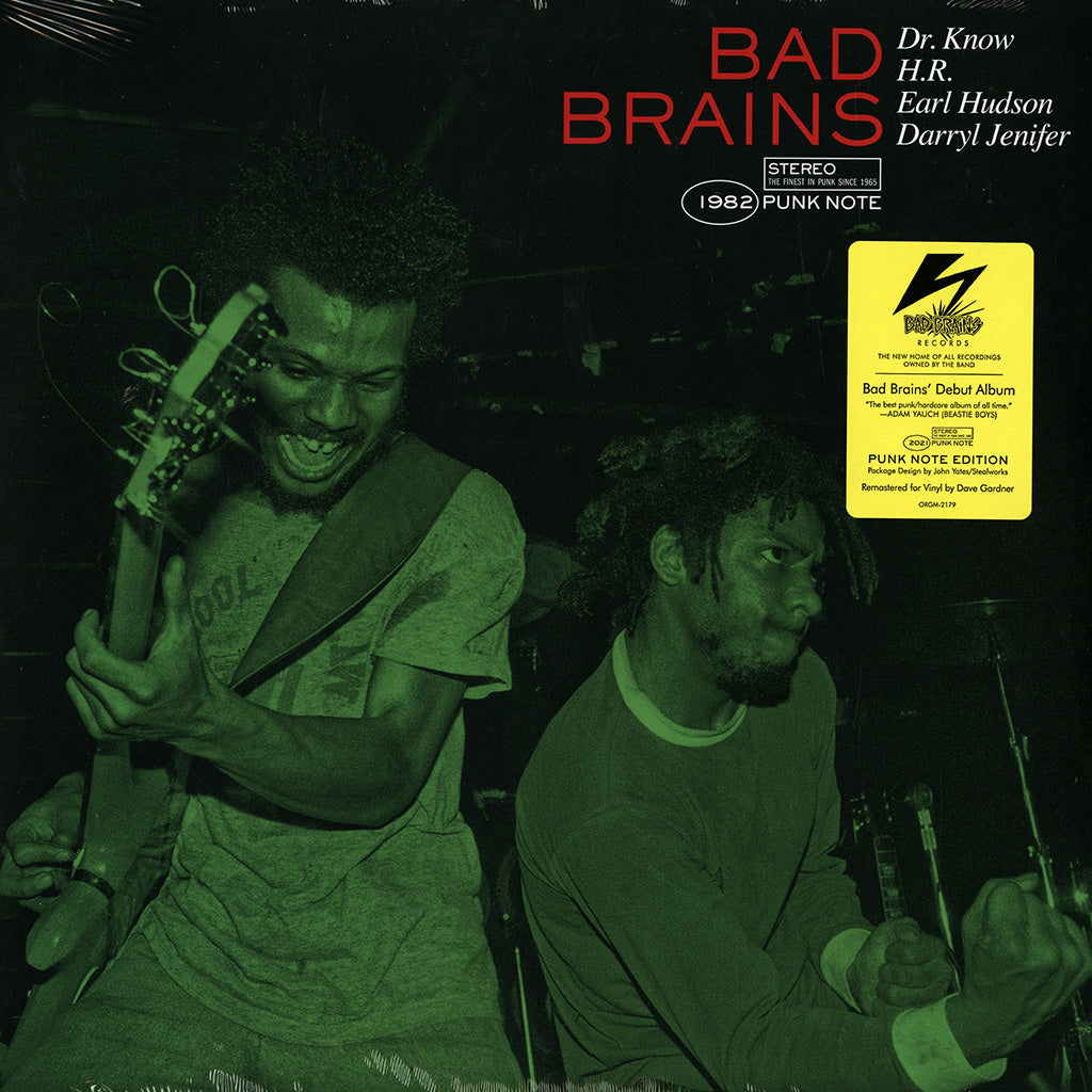 Bad Brains (Punk Note Edition) (Black Vinyl LP)