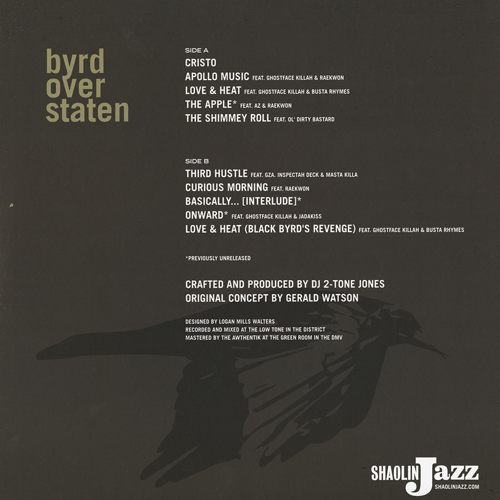 Byrd Over Staten: A Shaolin Jazz Tribute To Donald Byrd (LP)