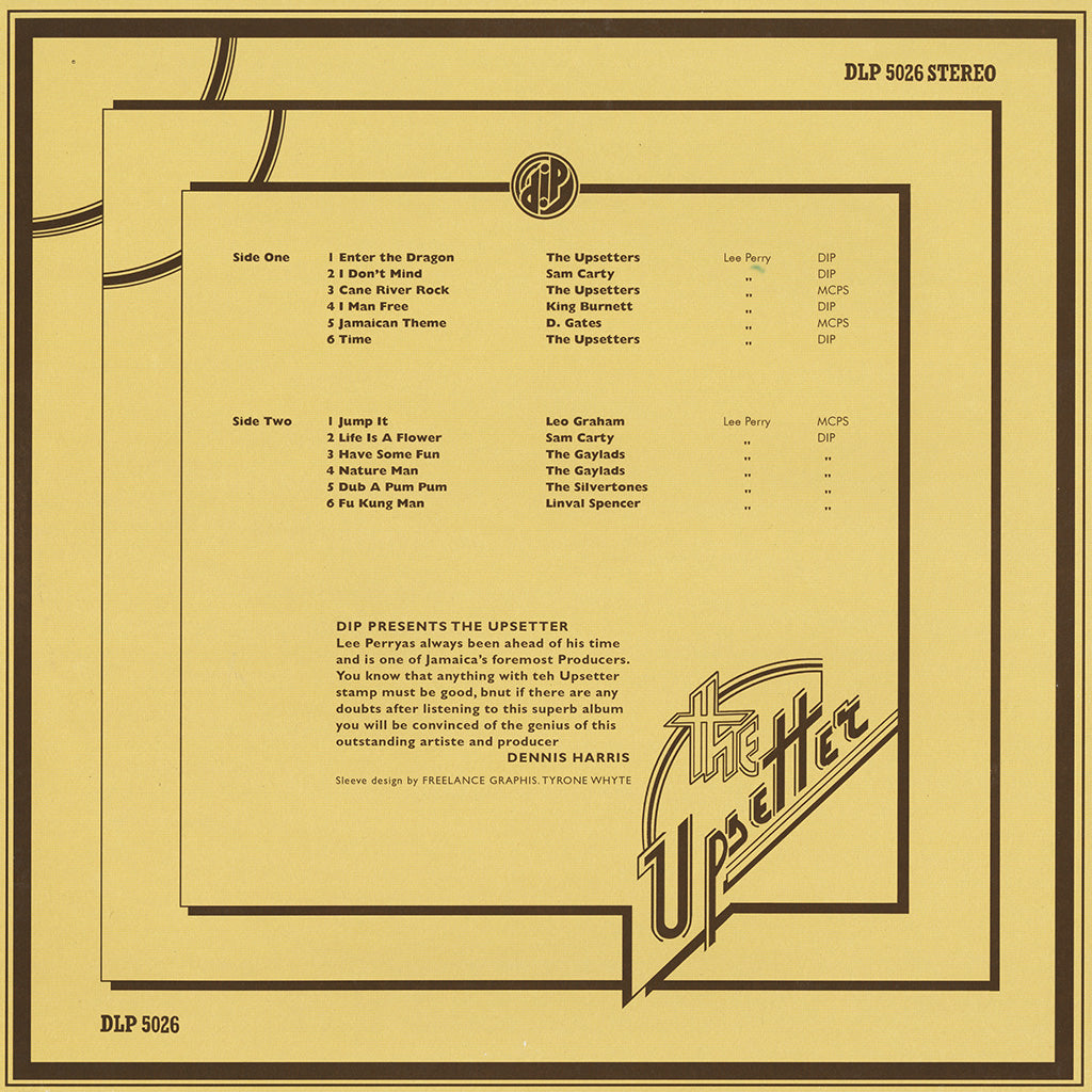 D.I.P Presents The Upsetter (LP)