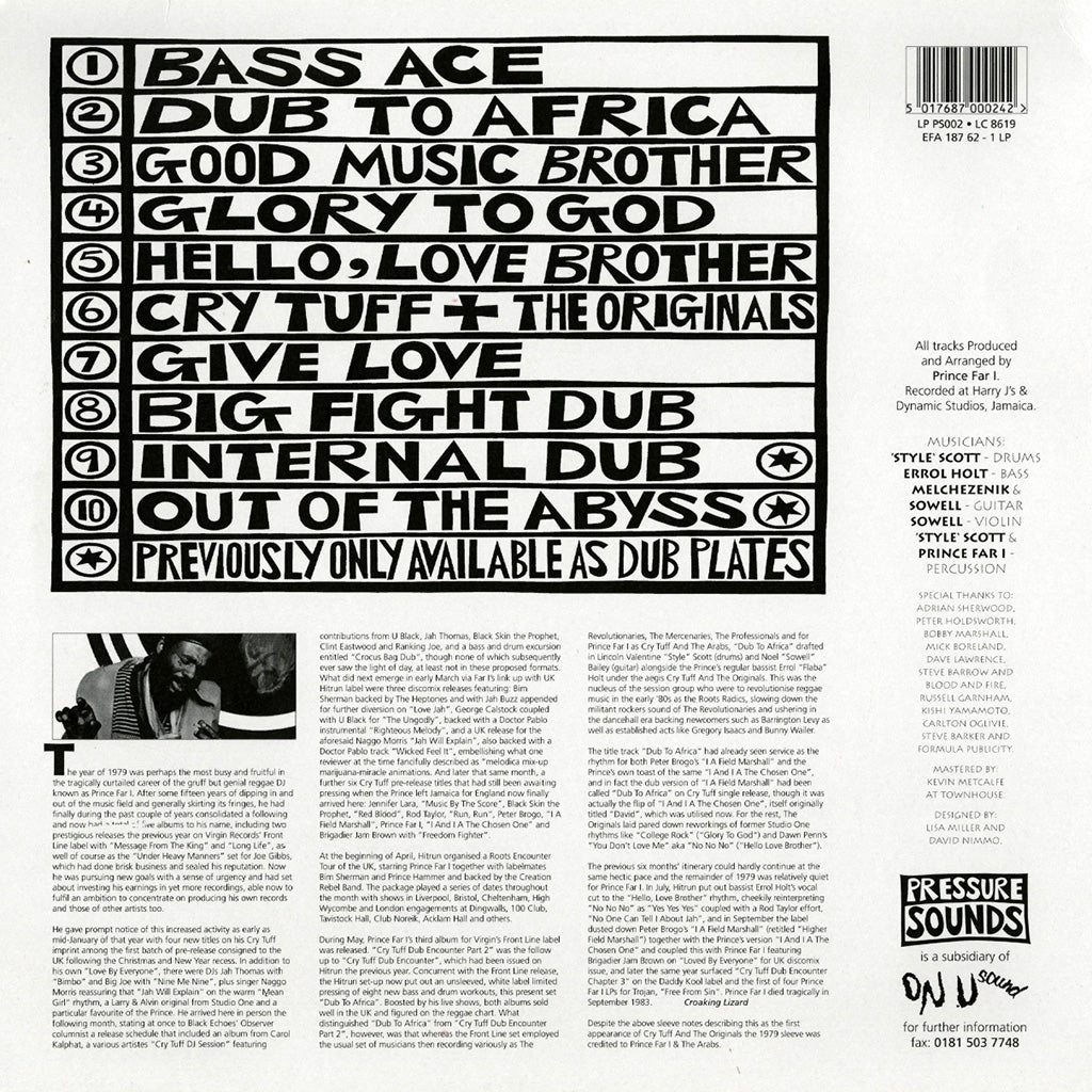 Dub To Africa (LP)