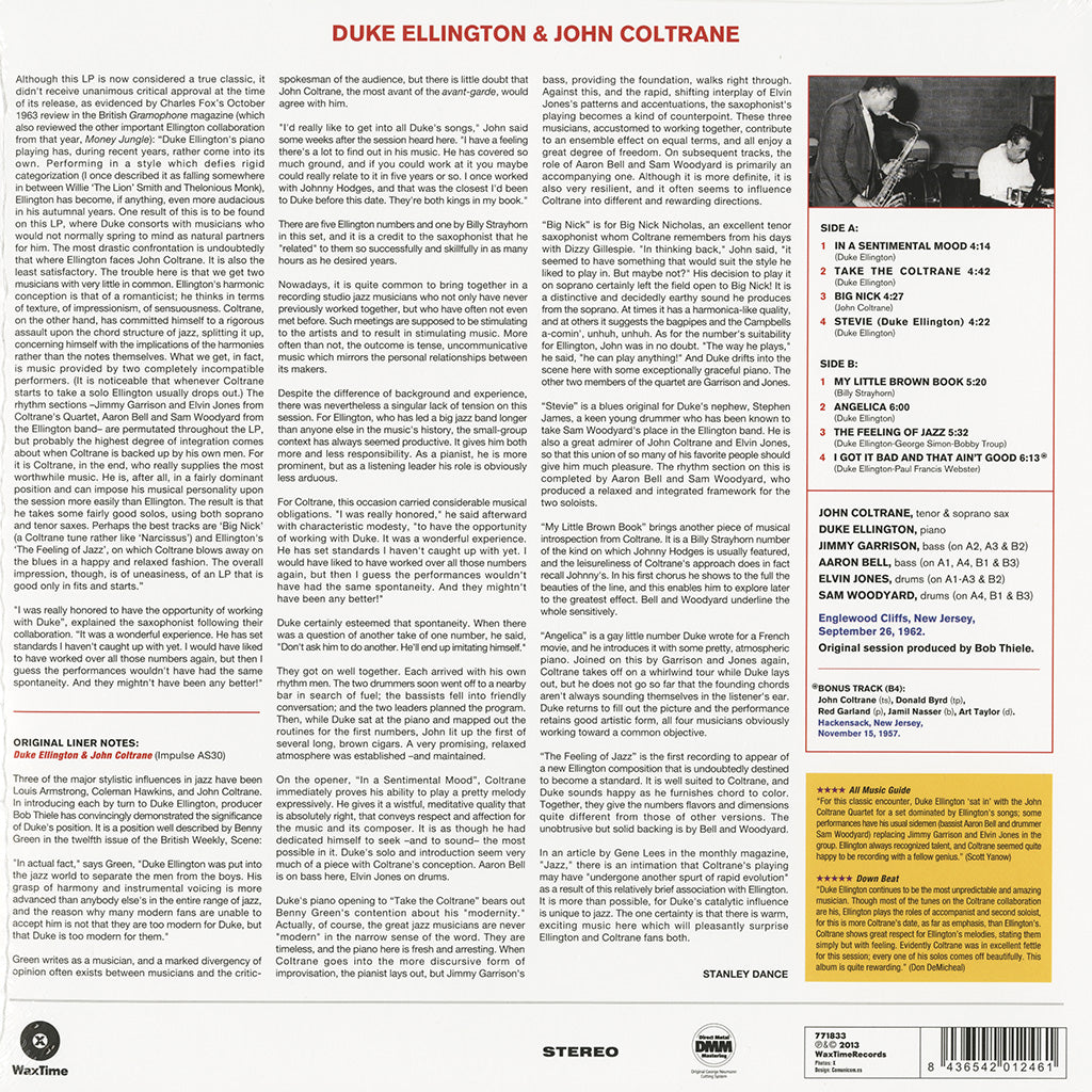 Duke Ellington & John Coltrane (LP)