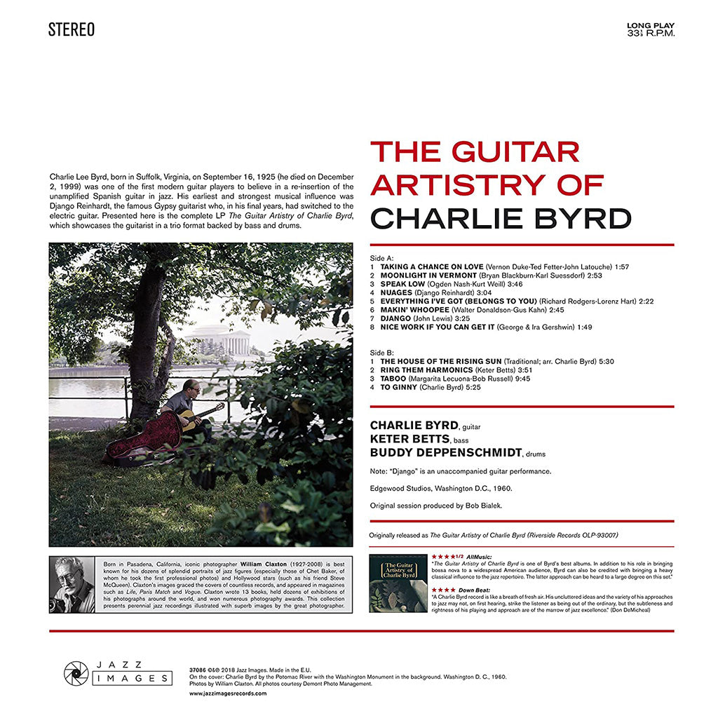 The Guitar Artistry Of Charlie Byrd (180g LP)