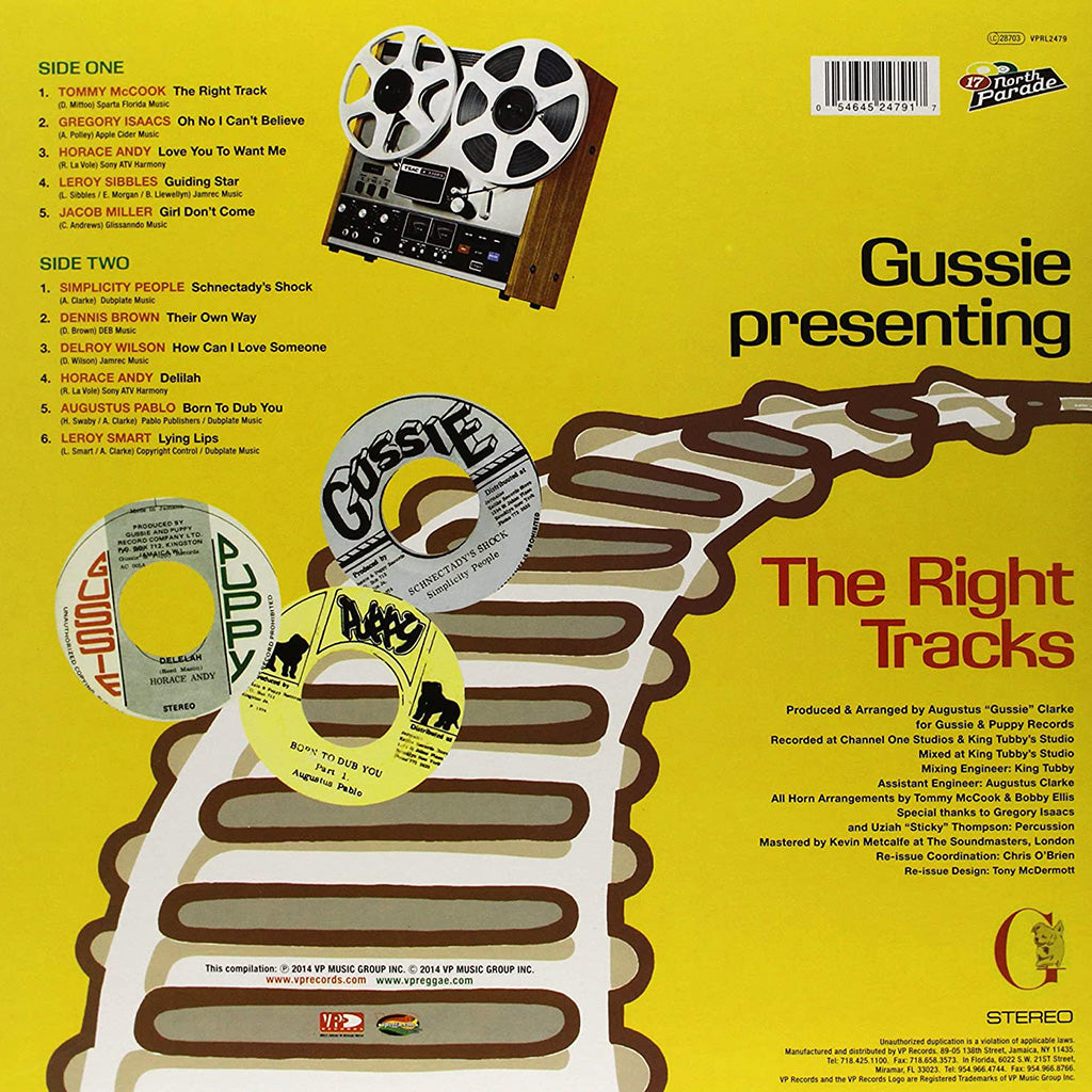 Gussie Presenting The Right Tracks (LP)