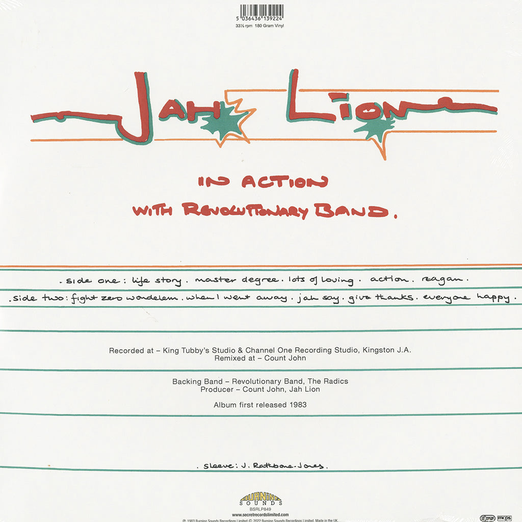 In Action With Revolutionary Band (180g LP)