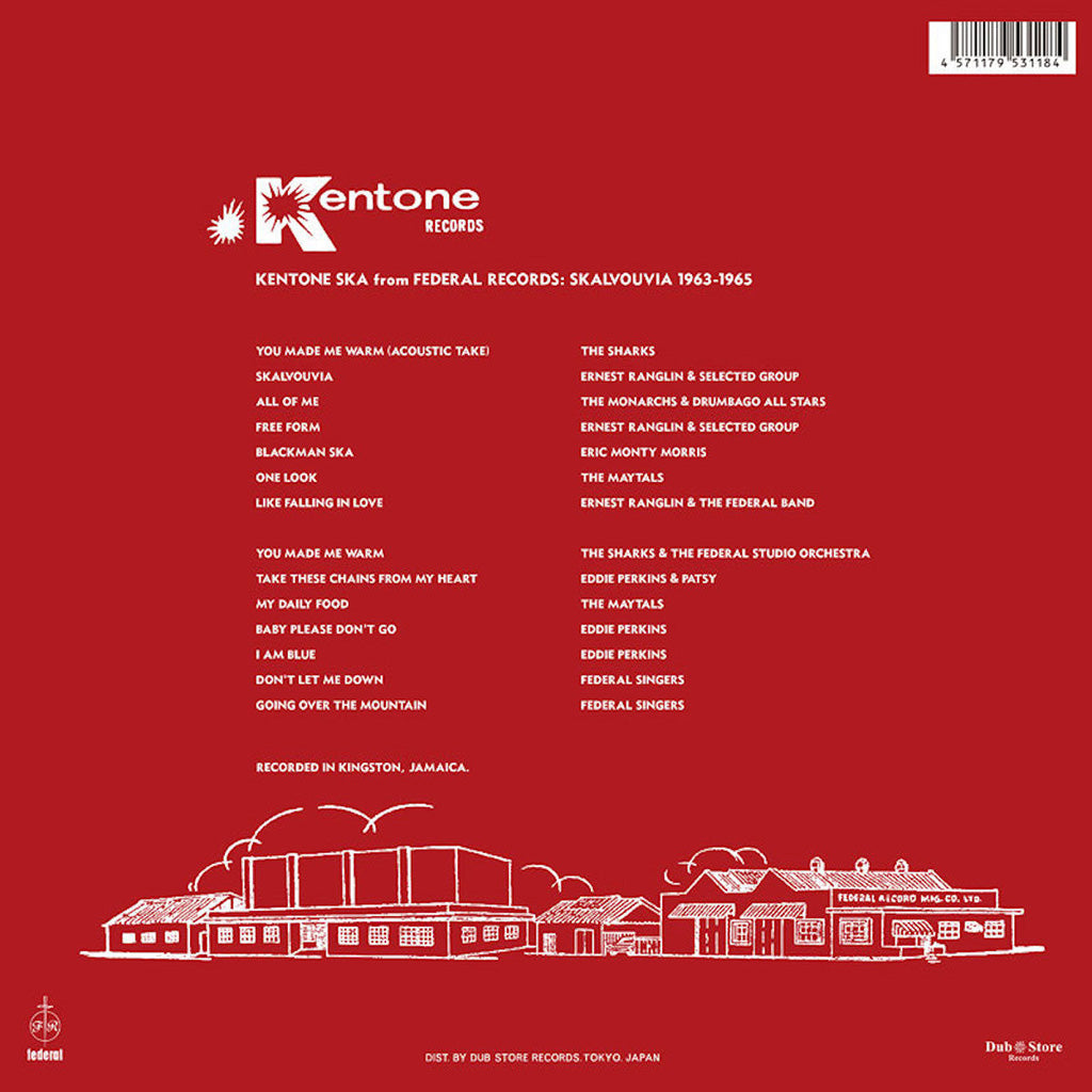 Kentone Ska from Federal Records: Skalvouvia 1963-1965 (LP)