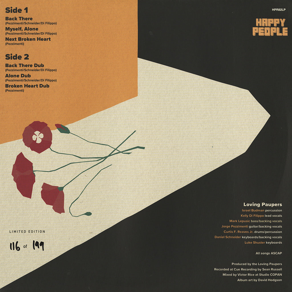 The Loving Paupers (Numbered 12" EP)