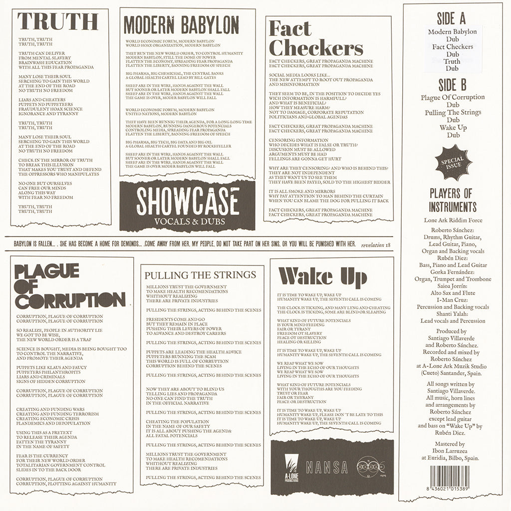 Modern Babylon Showcase (LP)