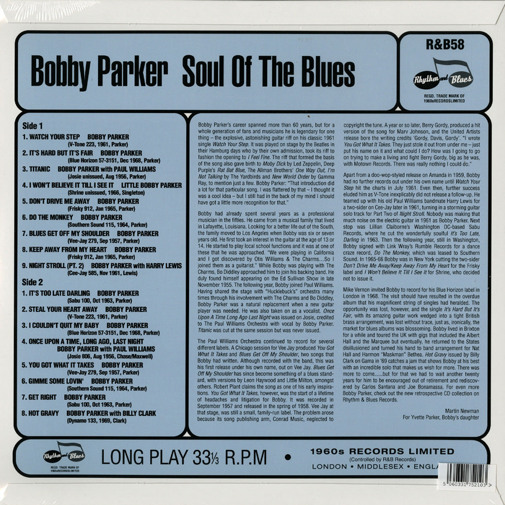 Soul Of The Blues (LP)