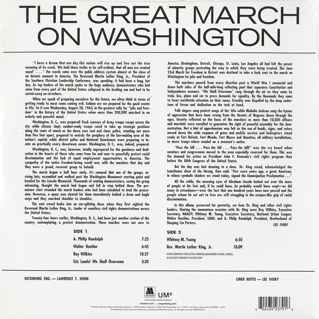 The Great March On Washington (LP)