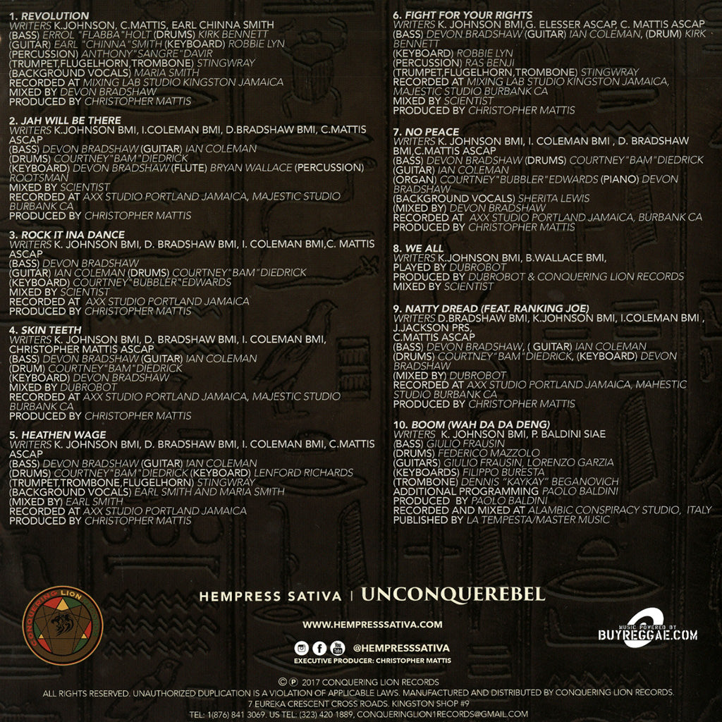 Unconquerebel (Color Vinyl LP)