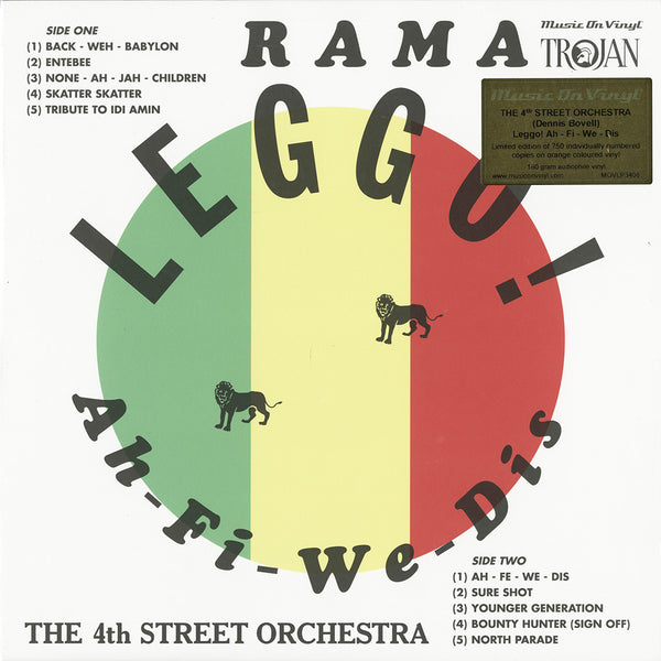 英LP 4th Street Orchestra Leggo! Ah-Fe-We-Dis RM002 Rama