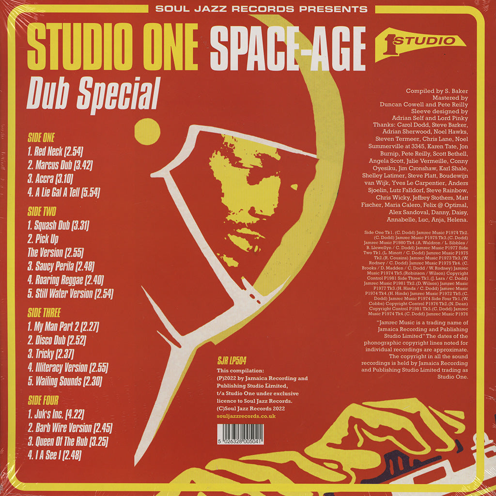 Dub Specialist: Studio One Space-Age Dub Special (2LP)