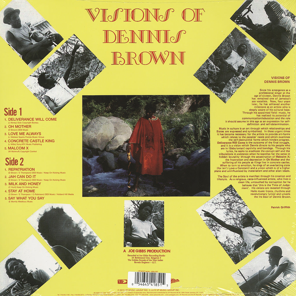 Dennis Brown: Visions Of Dennis Brown (LP)