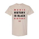 Music History T Shirt (Sand)