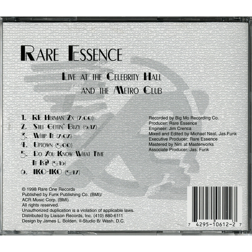 Celebrity　the　Essence:　Rare　and　Club　At　Live　Metro　Hall　(CD)