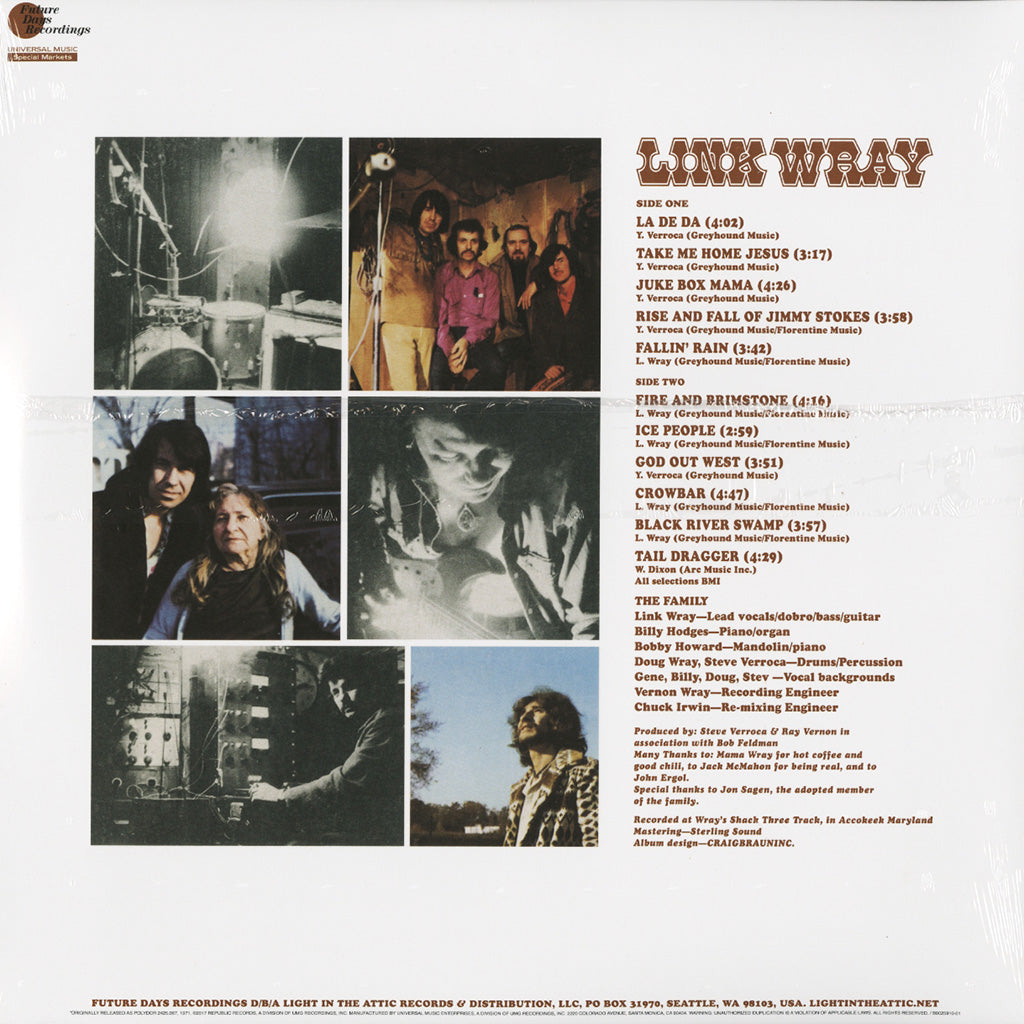 Wray: Link Wray (Color Vinyl