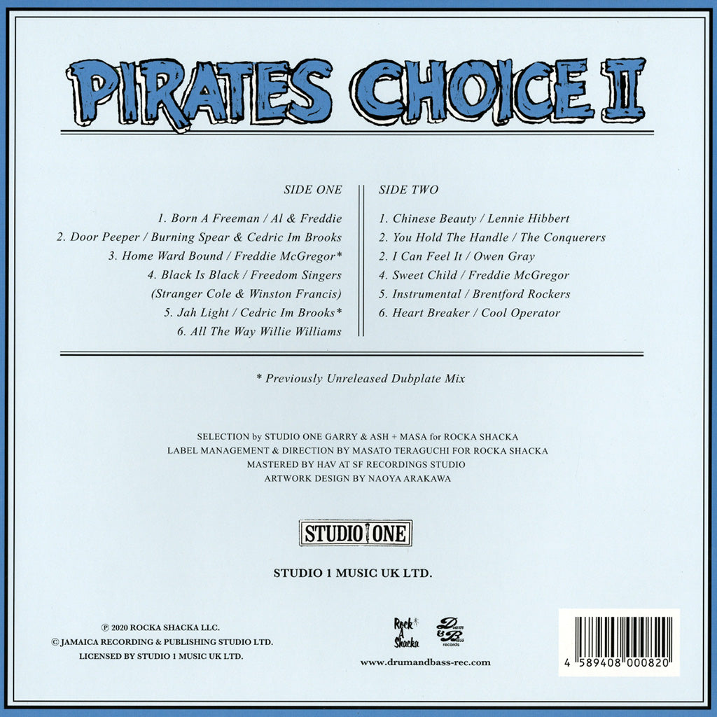Pirate's Choice II (LP) (Japan Pressing)