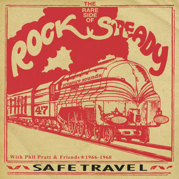 希少 SAFE TRAVEL ROCK STEADY phil pratt LP The Rare Side of Rock Steady: Safe Travel With Phil Pratt